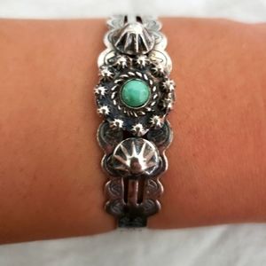 Vintage Sterling Silver Cuff Bracelet